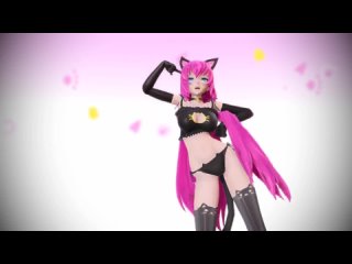 mmd r-18 luka pink cat sexy dance